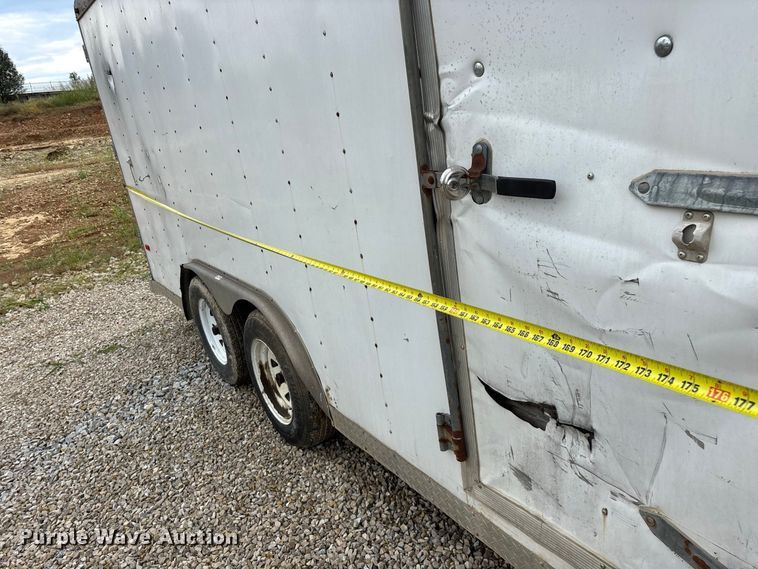 image for item FG0755 2007 DooLittle enclosed cargo trailer