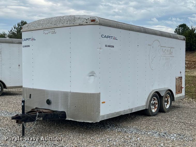 image for item FG0756 2002 DooLittle enclosed cargo trailer