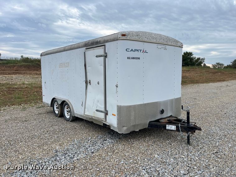 image for item FG0756 2002 DooLittle enclosed cargo trailer