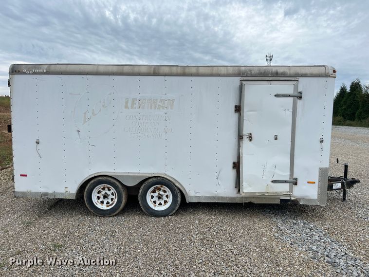image for item FG0756 2002 DooLittle enclosed cargo trailer