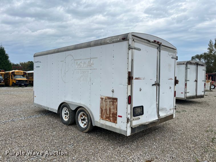 image for item FG0756 2002 DooLittle enclosed cargo trailer