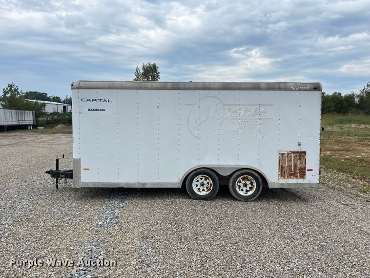 image for item FG0756 2002 DooLittle enclosed cargo trailer