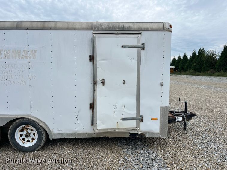 image for item FG0756 2002 DooLittle enclosed cargo trailer