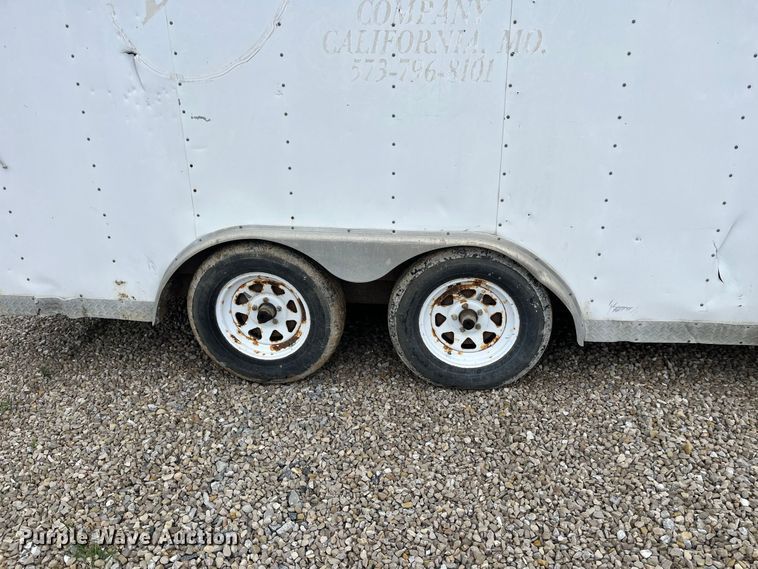 image for item FG0756 2002 DooLittle enclosed cargo trailer