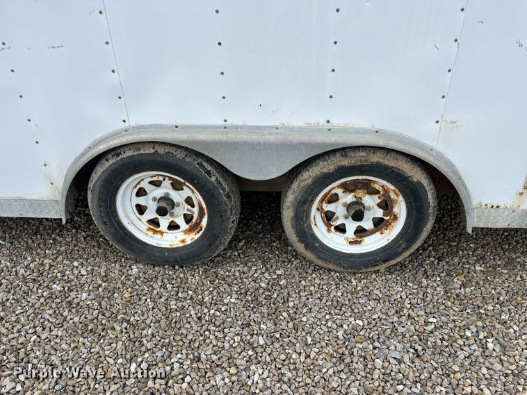 image for item FG0756 2002 DooLittle enclosed cargo trailer
