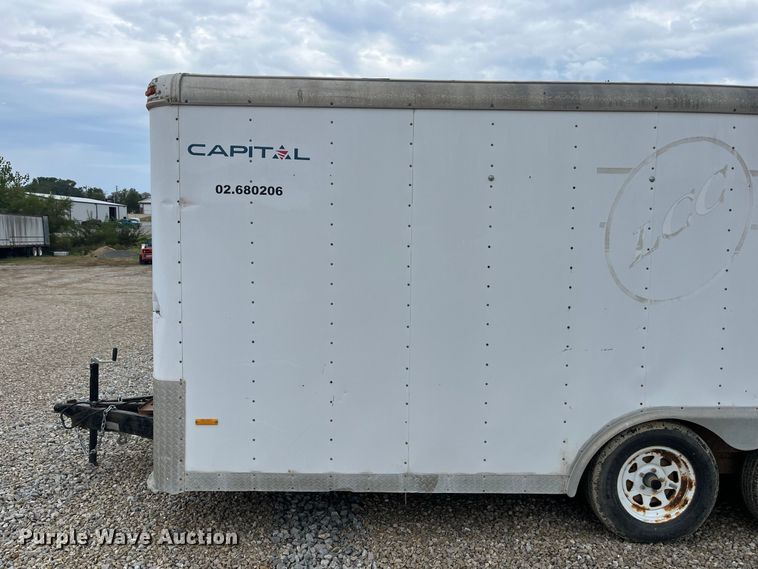 image for item FG0756 2002 DooLittle enclosed cargo trailer