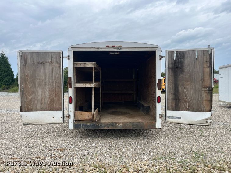 image for item FG0756 2002 DooLittle enclosed cargo trailer