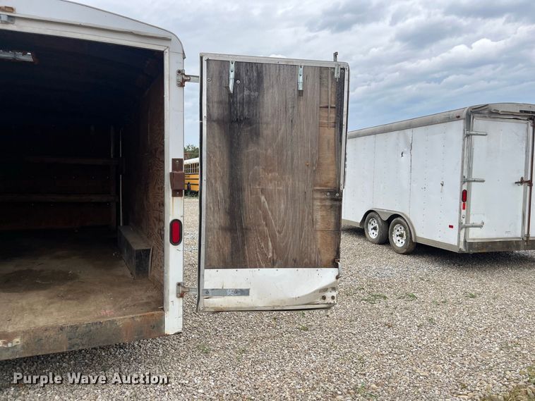 image for item FG0756 2002 DooLittle enclosed cargo trailer