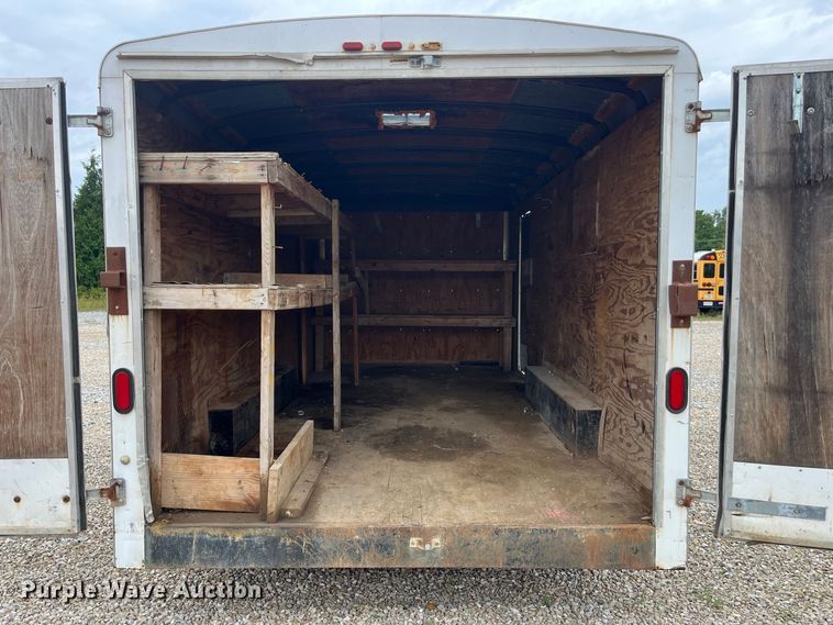image for item FG0756 2002 DooLittle enclosed cargo trailer