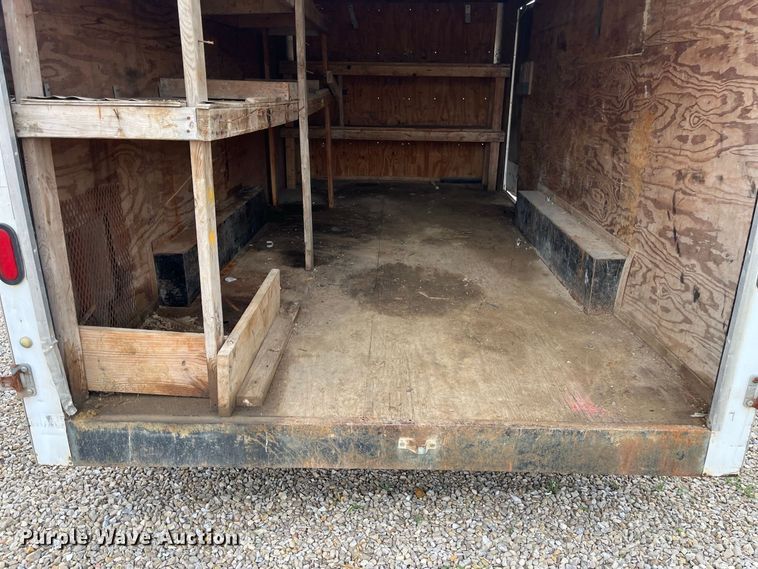 image for item FG0756 2002 DooLittle enclosed cargo trailer