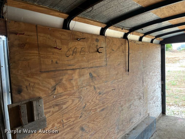 image for item FG0756 2002 DooLittle enclosed cargo trailer