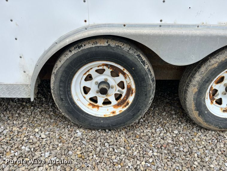 image for item FG0756 2002 DooLittle enclosed cargo trailer