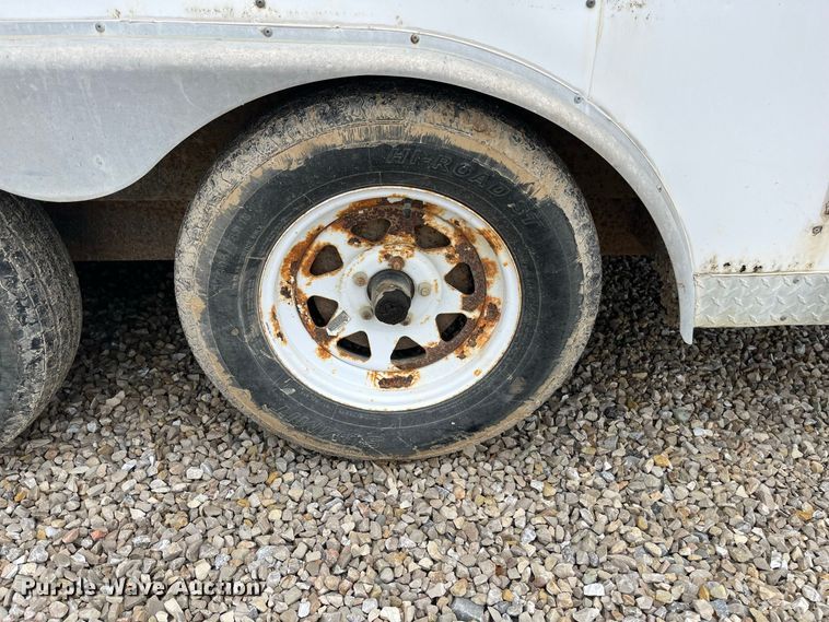 image for item FG0756 2002 DooLittle enclosed cargo trailer