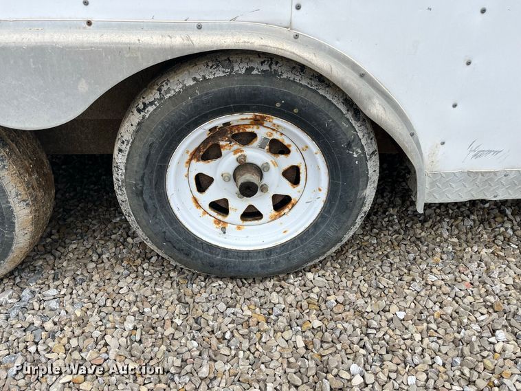 image for item FG0756 2002 DooLittle enclosed cargo trailer