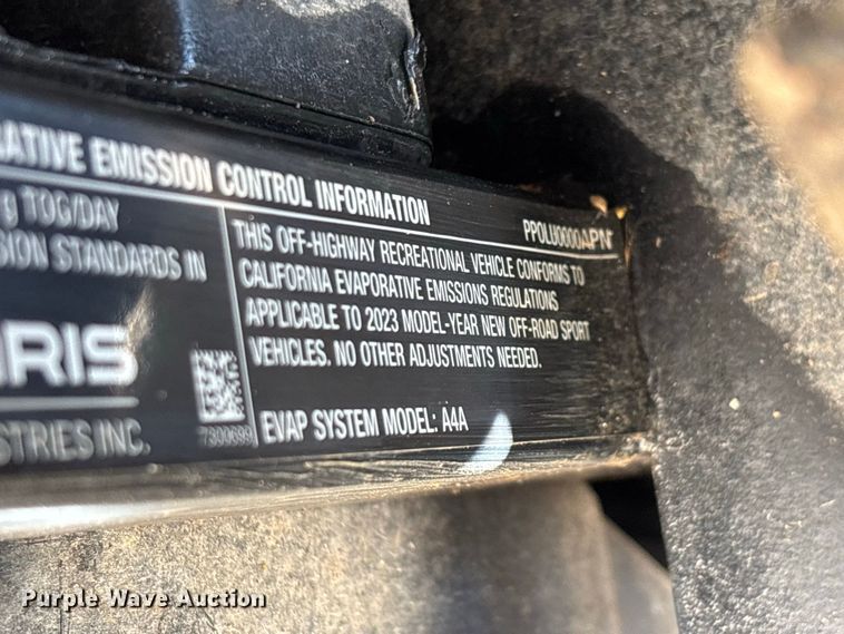 image for item FG0764 2023 Polaris Ranger SP 570EFI utility vehicle