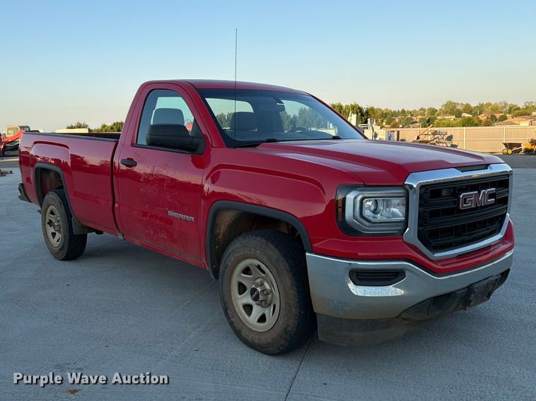 image for item FG0784 2017 GMC Sierra 1500 pickup truck
