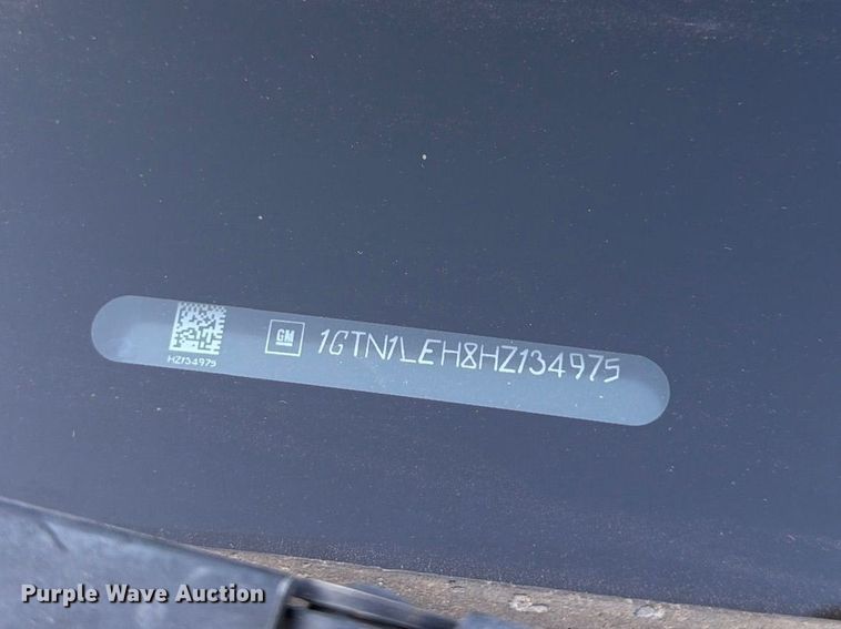 image for item FG0784 2017 GMC Sierra 1500 pickup truck