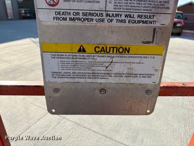 image for item FG0786 1997 Skyjack SJM 3219 scissor lift