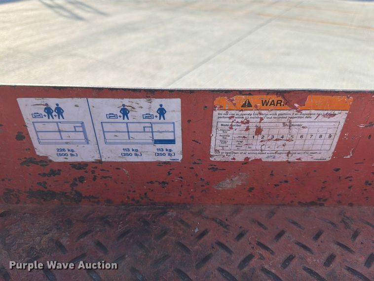 image for item FG0786 1997 Skyjack SJM 3219 scissor lift