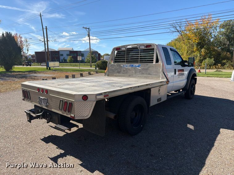 image for item FG3043 2016 Ford F550 Ext. Cab flatbed truck