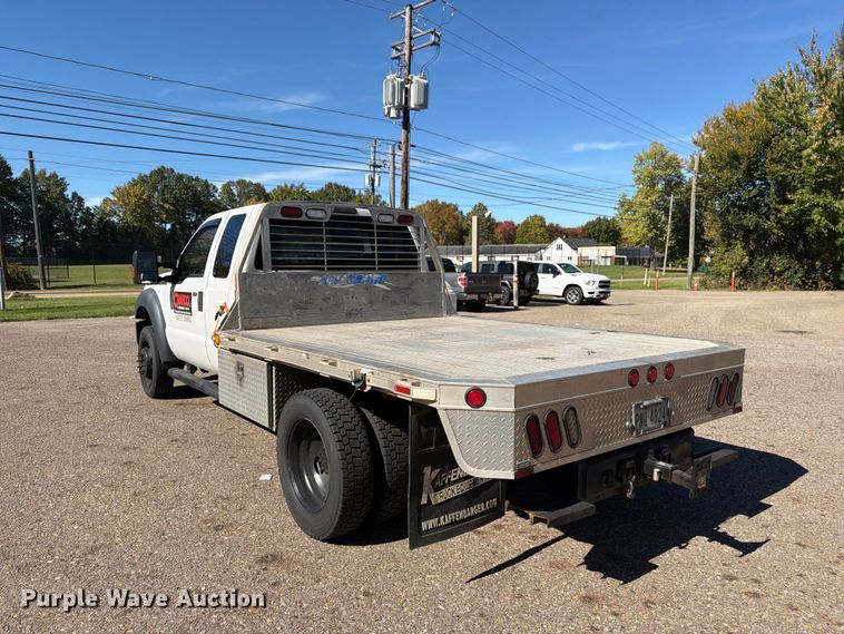 image for item FG3043 2016 Ford F550 Ext. Cab flatbed truck
