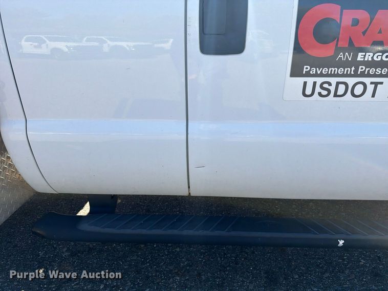 image for item FG3043 2016 Ford F550 Ext. Cab flatbed truck