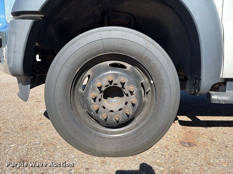 image for item FG3043 2016 Ford F550 Ext. Cab flatbed truck