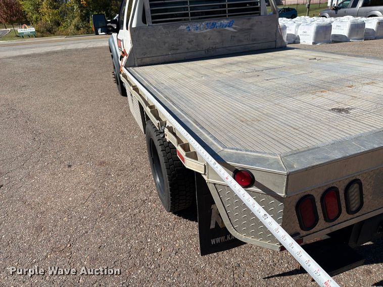 image for item FG3043 2016 Ford F550 Ext. Cab flatbed truck