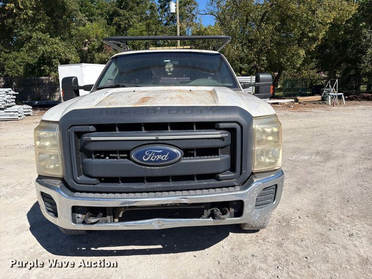 image for item FI0439 2015 Ford F-250 Super Duty Ext. Cab utility bed pickup truck