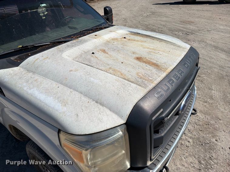 image for item FI0439 2015 Ford F-250 Super Duty Ext. Cab utility bed pickup truck