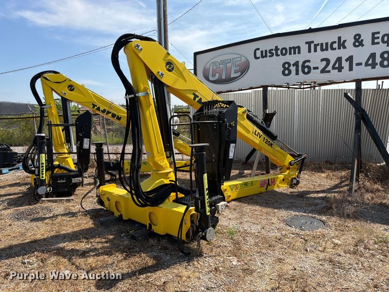 2021 Hyva HYLIV-LC120K articulating knuckle boom crane