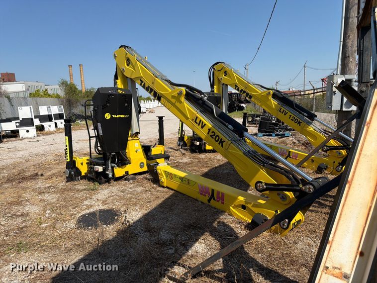 image for item FK3431 2021 Hyva HYLIV-LC120K articulating knuckle boom crane