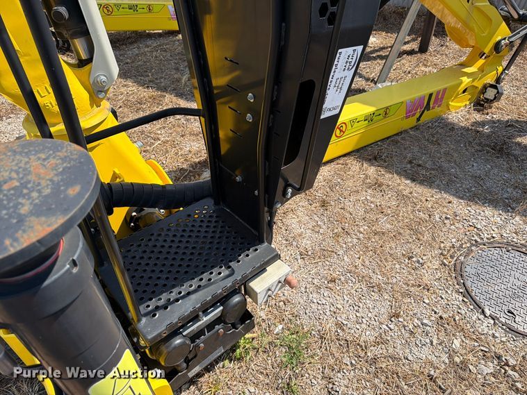 image for item FK3431 2021 Hyva HYLIV-LC120K articulating knuckle boom crane