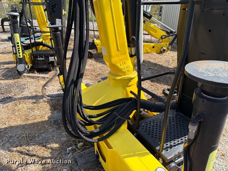 image for item FK3431 2021 Hyva HYLIV-LC120K articulating knuckle boom crane