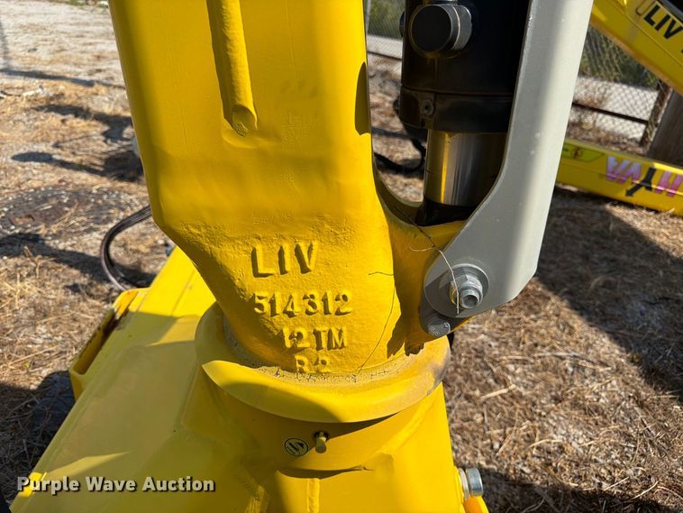 image for item FK3431 2021 Hyva HYLIV-LC120K articulating knuckle boom crane