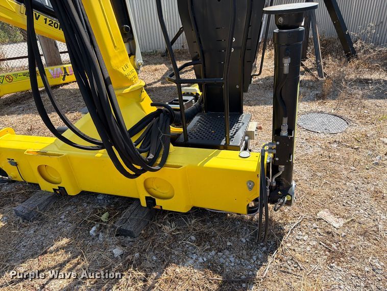 image for item FK3431 2021 Hyva HYLIV-LC120K articulating knuckle boom crane