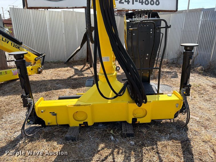 image for item FK3431 2021 Hyva HYLIV-LC120K articulating knuckle boom crane