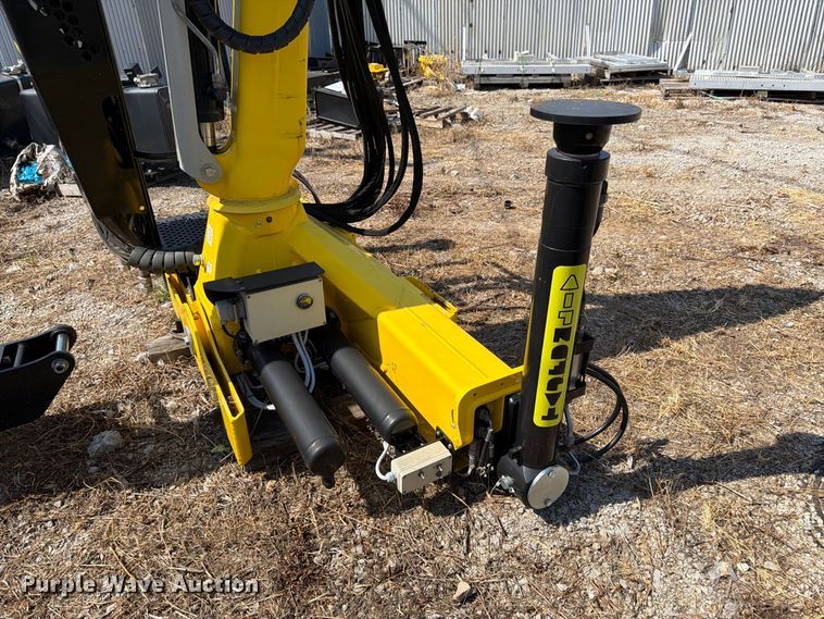 image for item FK3431 2021 Hyva HYLIV-LC120K articulating knuckle boom crane