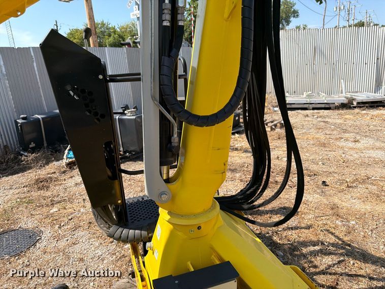 image for item FK3431 2021 Hyva HYLIV-LC120K articulating knuckle boom crane