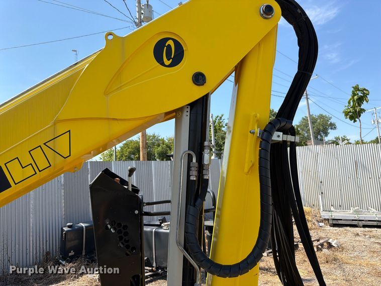 image for item FK3431 2021 Hyva HYLIV-LC120K articulating knuckle boom crane