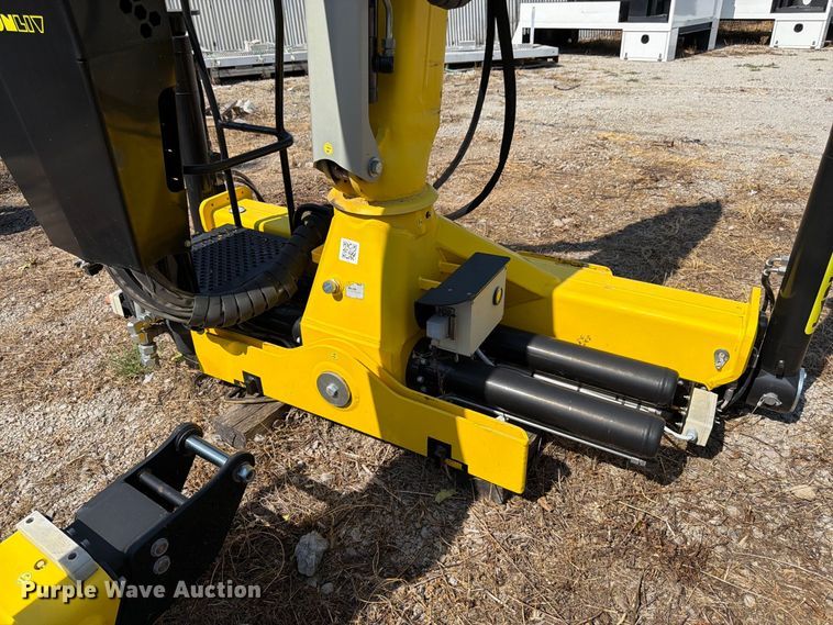image for item FK3431 2021 Hyva HYLIV-LC120K articulating knuckle boom crane