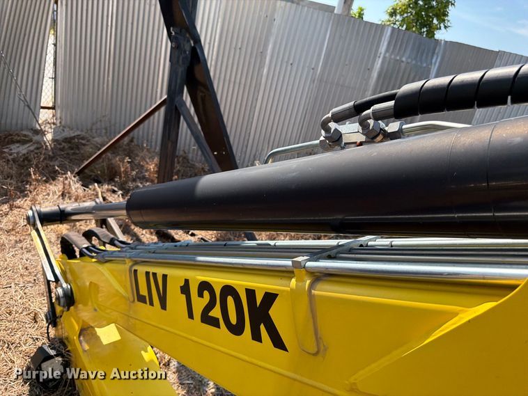 image for item FK3431 2021 Hyva HYLIV-LC120K articulating knuckle boom crane