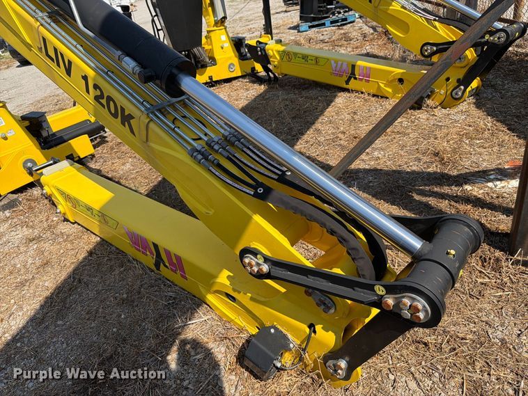 image for item FK3431 2021 Hyva HYLIV-LC120K articulating knuckle boom crane