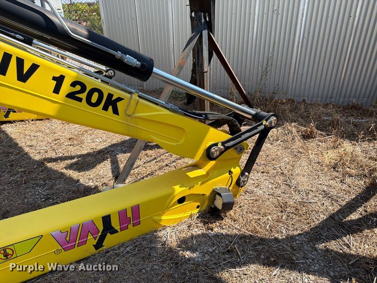 image for item FK3431 2021 Hyva HYLIV-LC120K articulating knuckle boom crane