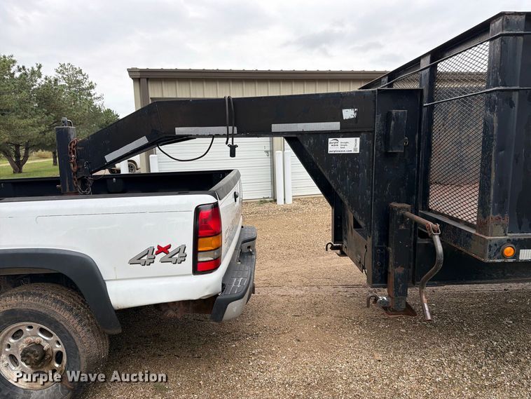 image for item FK3499 1985 Shop built dump trailer