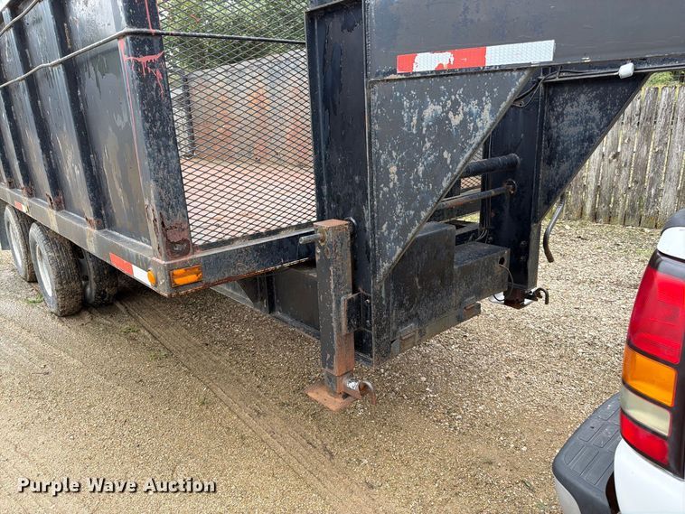 image for item FK3499 1985 Shop built dump trailer