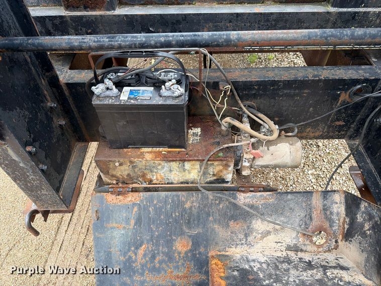 image for item FK3499 1985 Shop built dump trailer