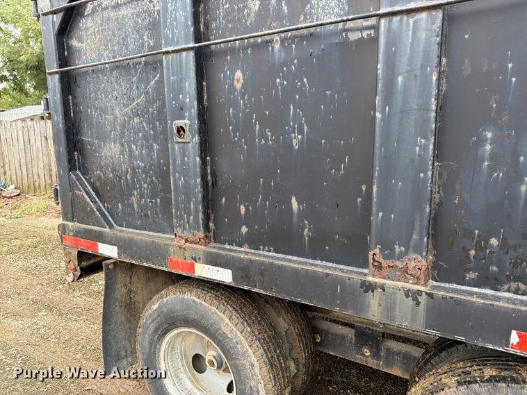 image for item FK3499 1985 Shop built dump trailer