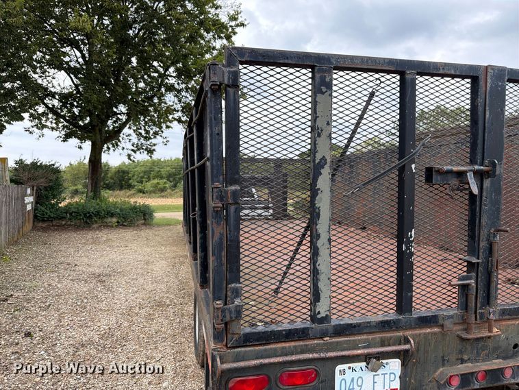 image for item FK3499 1985 Shop built dump trailer