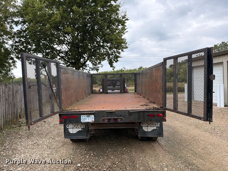 image for item FK3499 1985 Shop built dump trailer